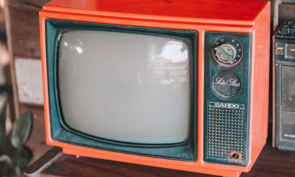 image of vintage tv
