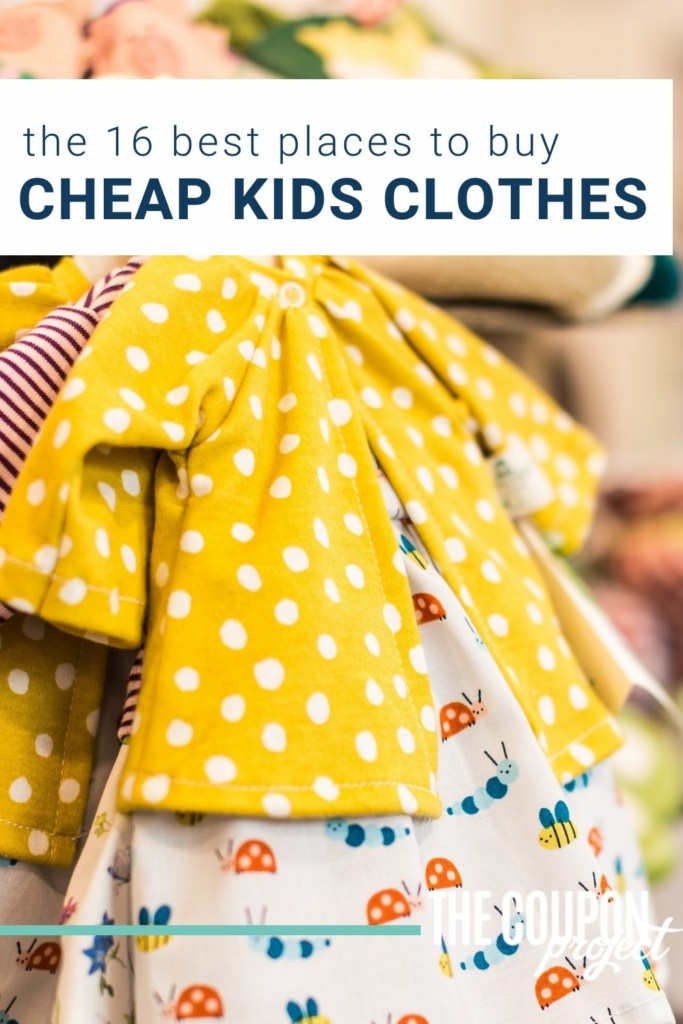 the 16 best places to buy cheap kids clothes