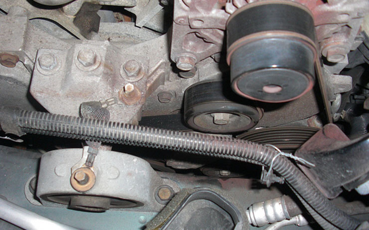 Rusty Vehicle Engine