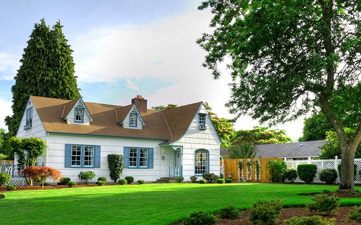 Vintage house on Green Grassy Hill