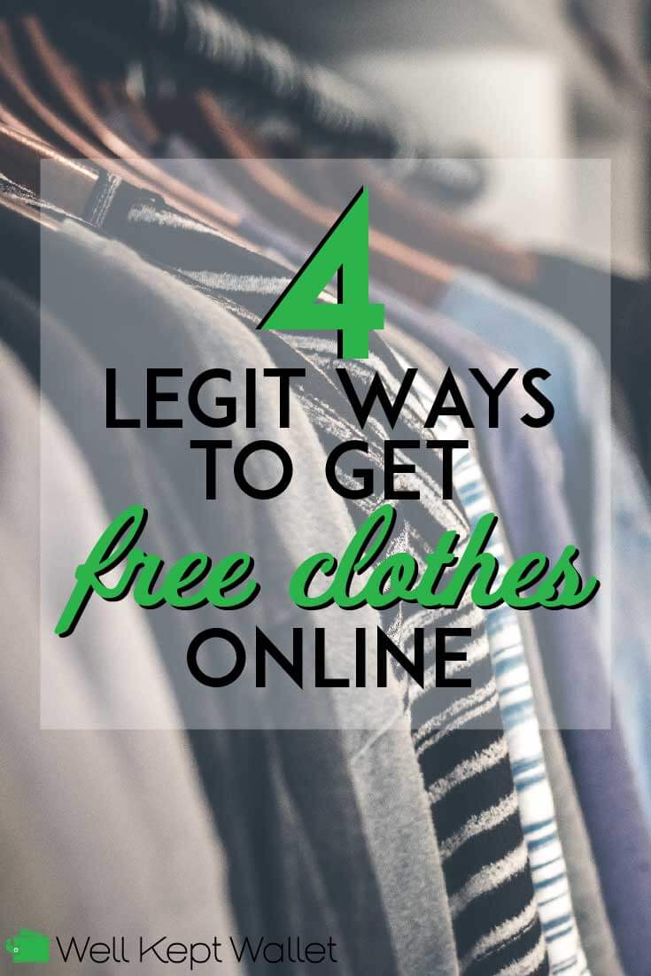 4 Easy Ways to Get Free Clothes Online 2022 Update