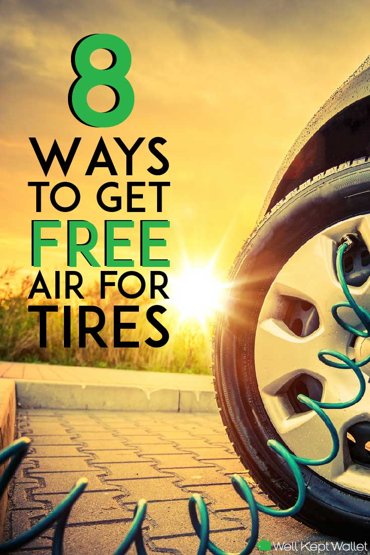 8 Ways to Get Free Air for Tires (Near Me)
