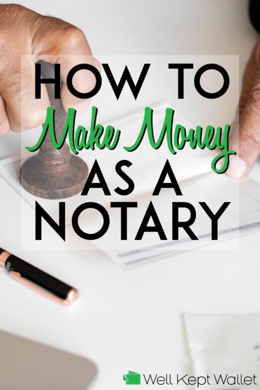 how go make money as a notary public