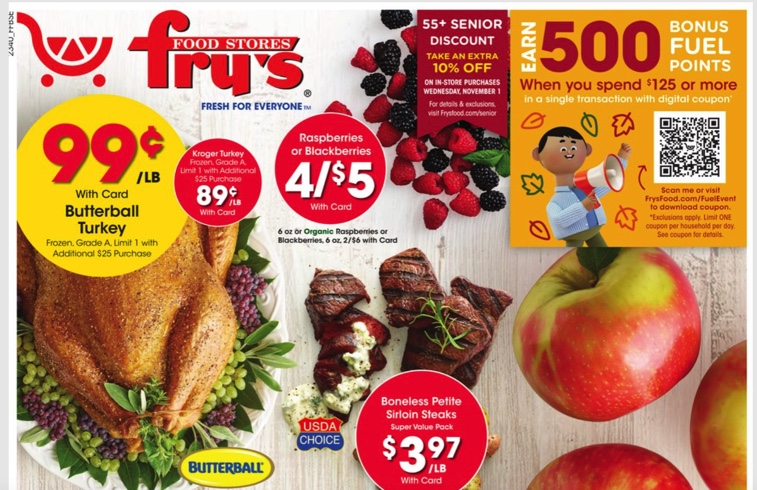 butterball turkey ad - Fry's