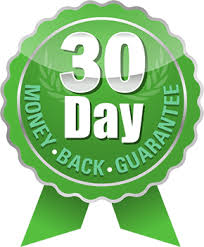 30 day money back guarantee ribbon