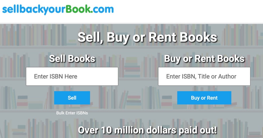 sell, buy or rent books