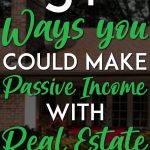 Real Estate Passive Income pinterest pin