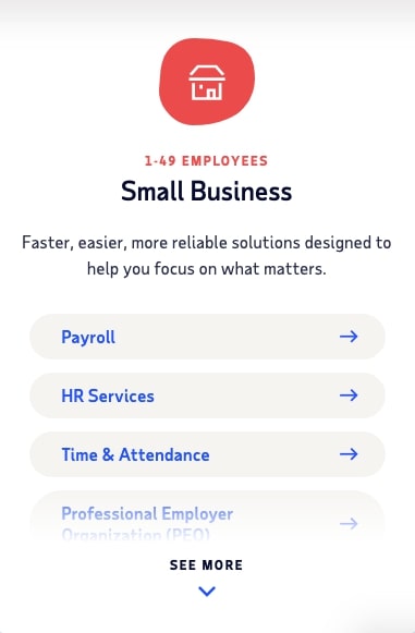 ADP Small Business Package