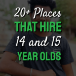 25 Legit Places That Hire 14 And 15 Year Olds 2021 Update