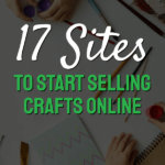 words sites to start selling crafts online