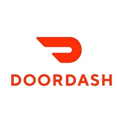 DoorDash square white
