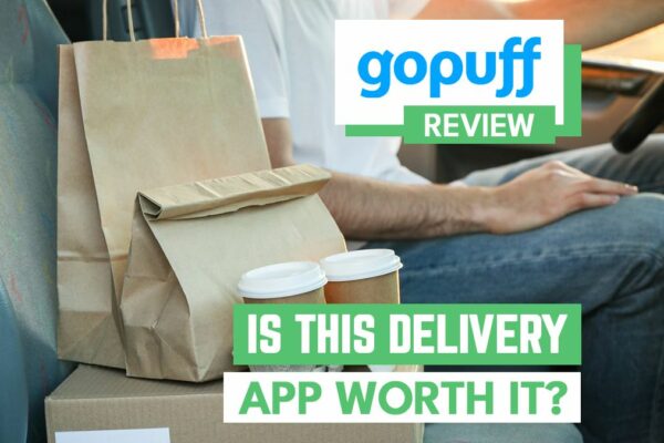 Person using GoPuff to delivery