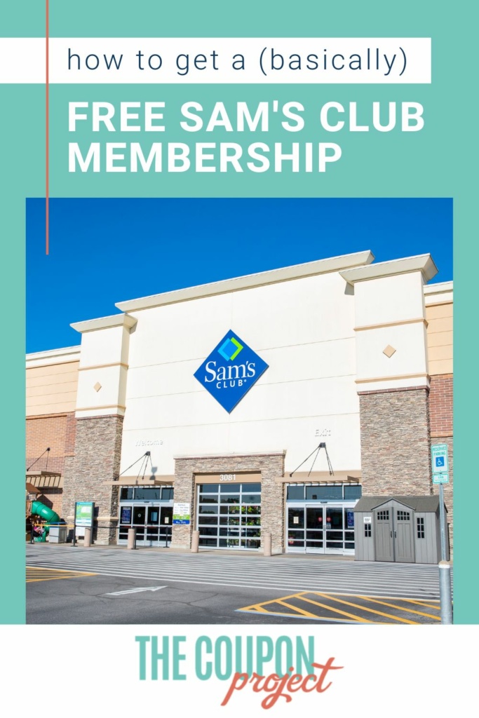 how to get a basically free sam's club membership