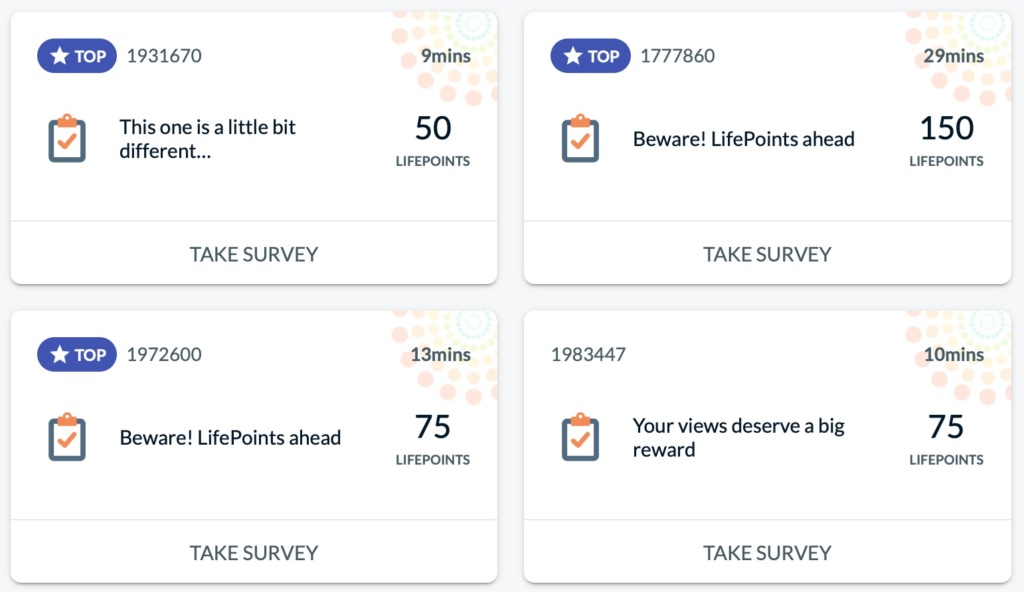 Lifepoints key features