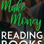 Make money reading books pinterest pin
