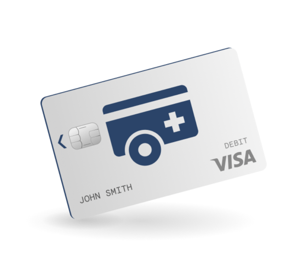 example of sidecar health debit card