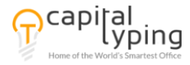 capital typing logo