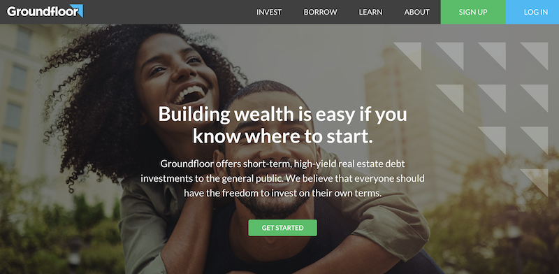 Groundfloor homepage