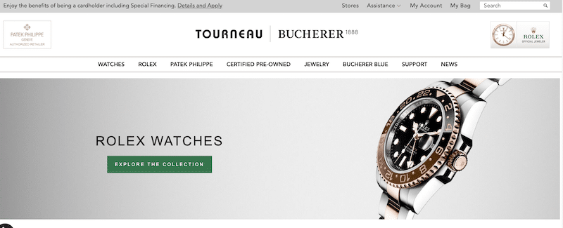 Tourneau homepage