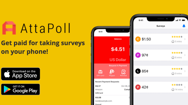 Attapoll home page