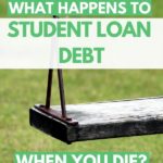 What happens to student loan when you die