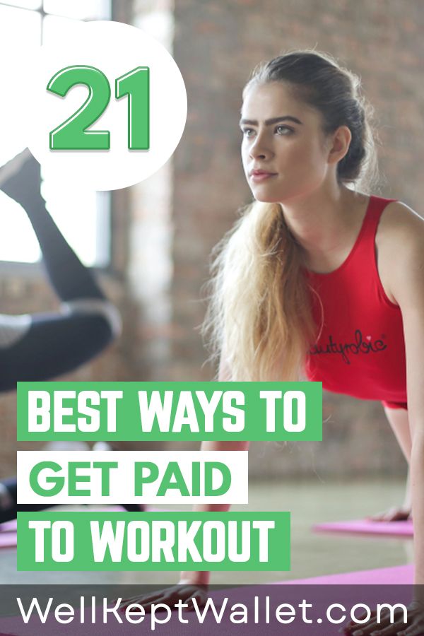 21 REAL Ways To Get Paid to Workout in 2024