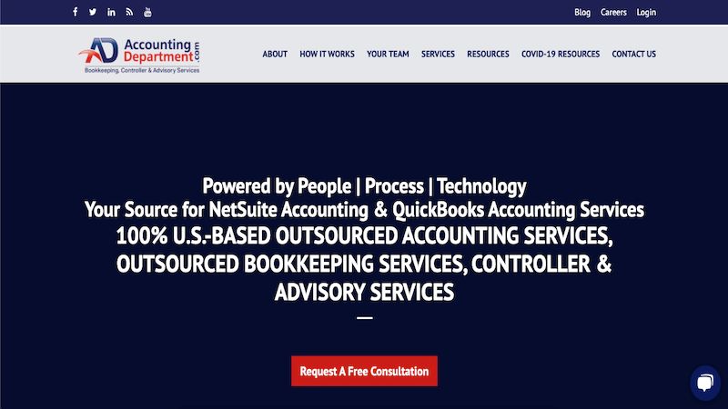 AccountingDepartment.com home page