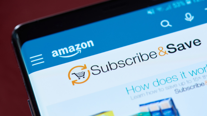 Amazon subscribe and save app