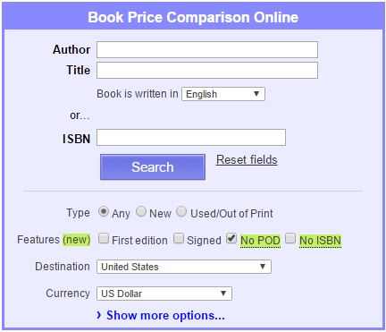 book price comparison online
