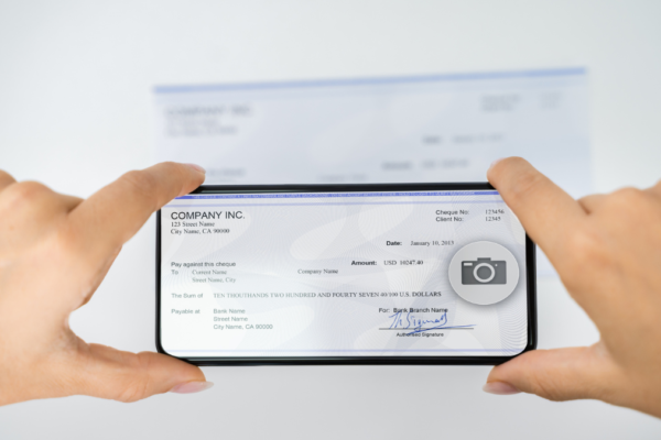 cash check online mobile banking