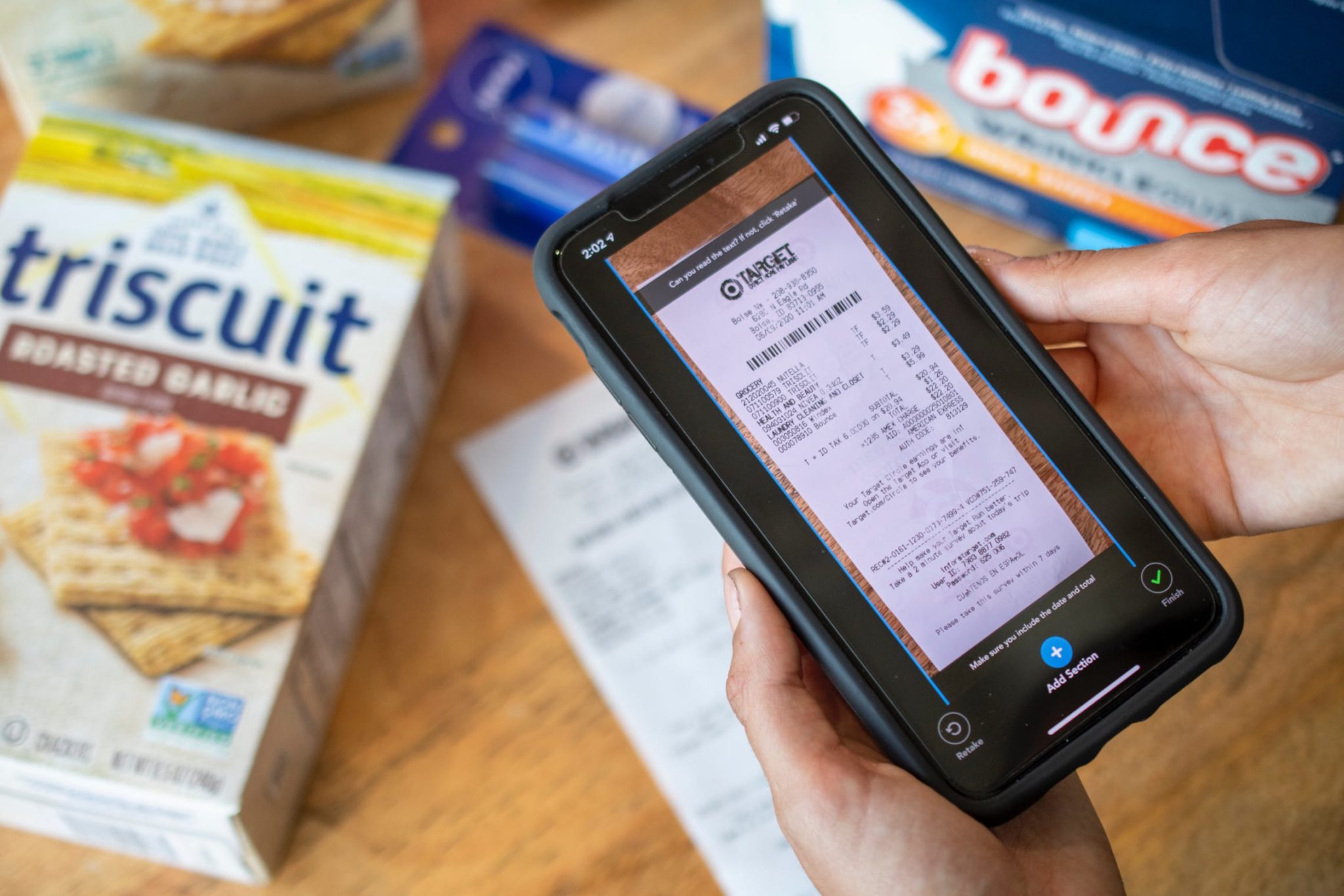 scan receipts app for money