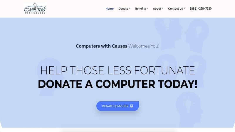 Computers with Causes homepage