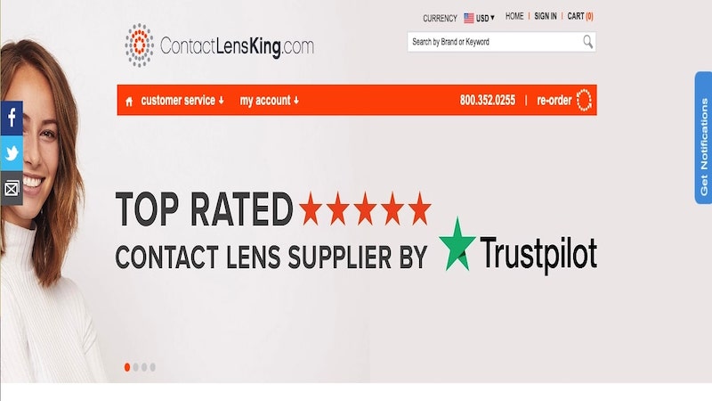 contactlensking homepage