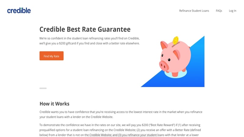 Credible Best Rate Guarantee