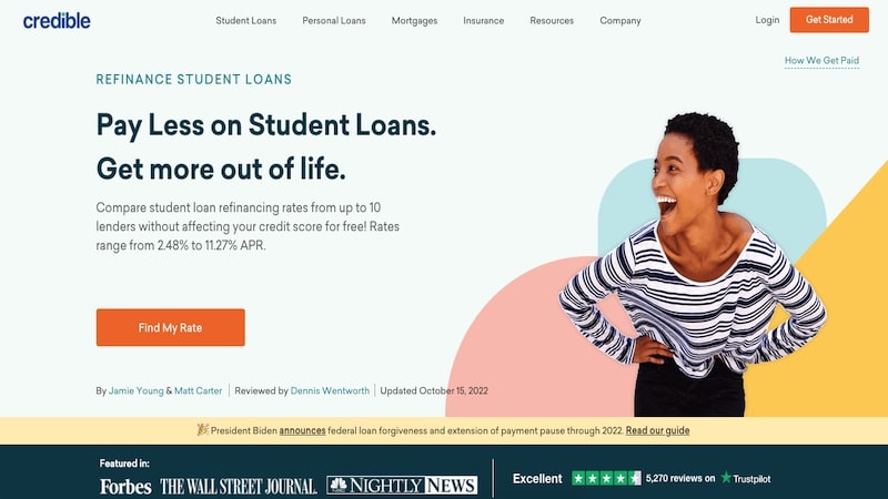 Credible Student Loans Refinancing