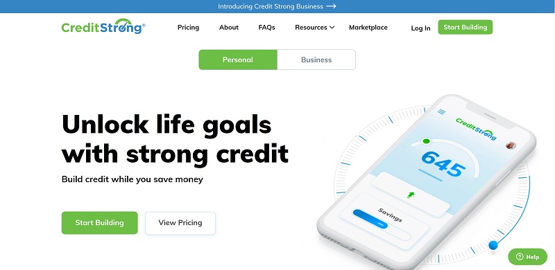 credit strong homepage