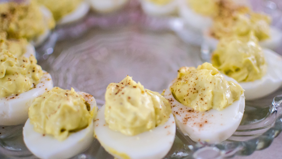 deviled eggs