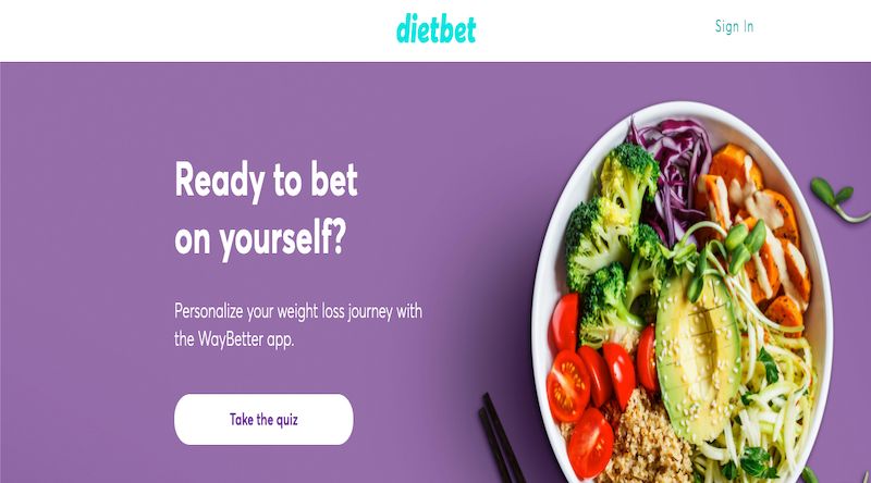 DietBet home page