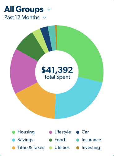 Everydollar budget insights