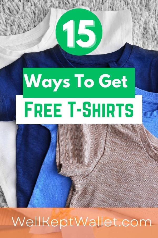 15 ways to get free tshirts