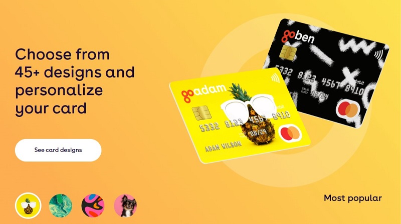 gohenry customized debit card