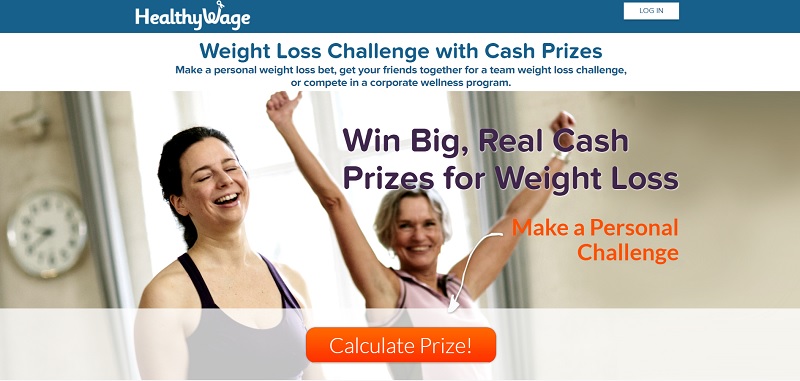 healthywage - win big, real cash prizes for weight loss