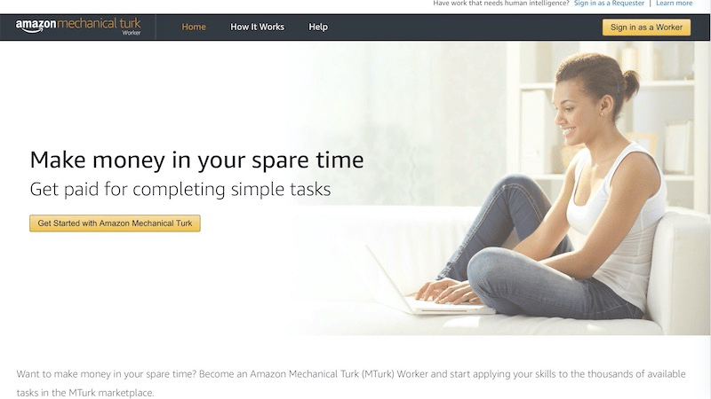 amazon mechanical turk