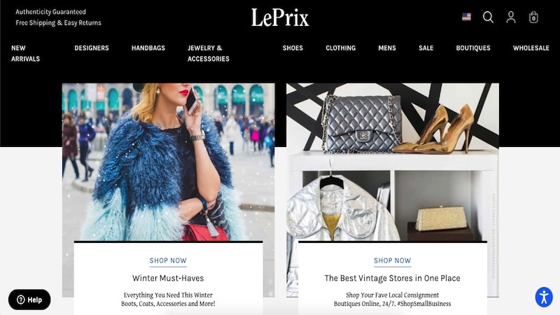 LePrix home page
