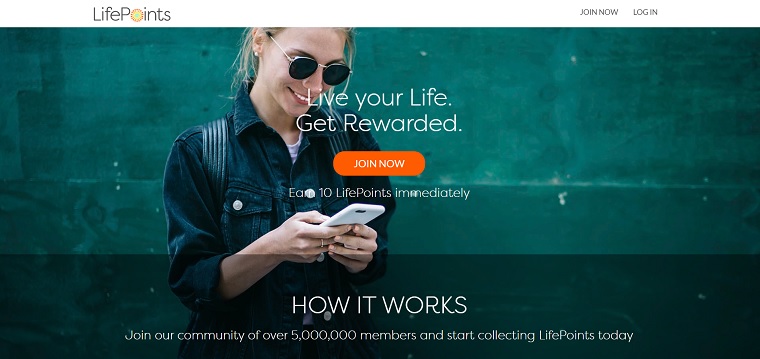 earn free gift cards with Lifepoints
