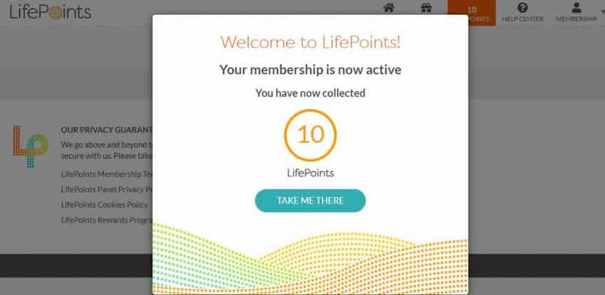 Lifepoints sign up image