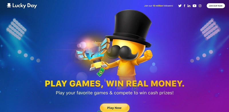 lucky day - play games, win real money
