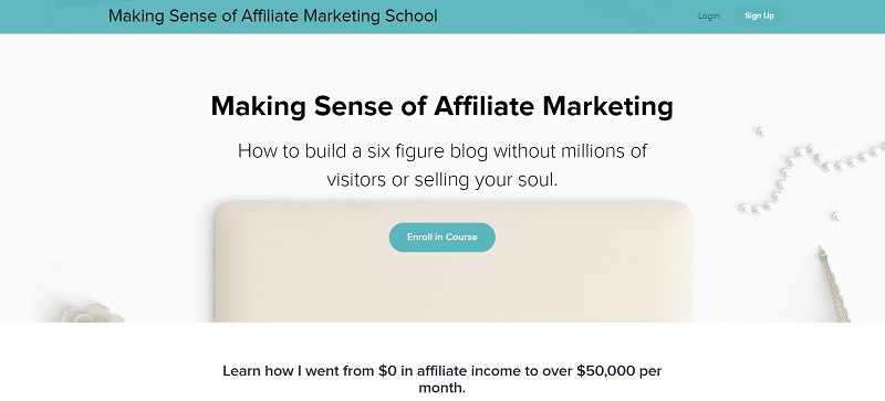 making sense of affiliate marketing home page