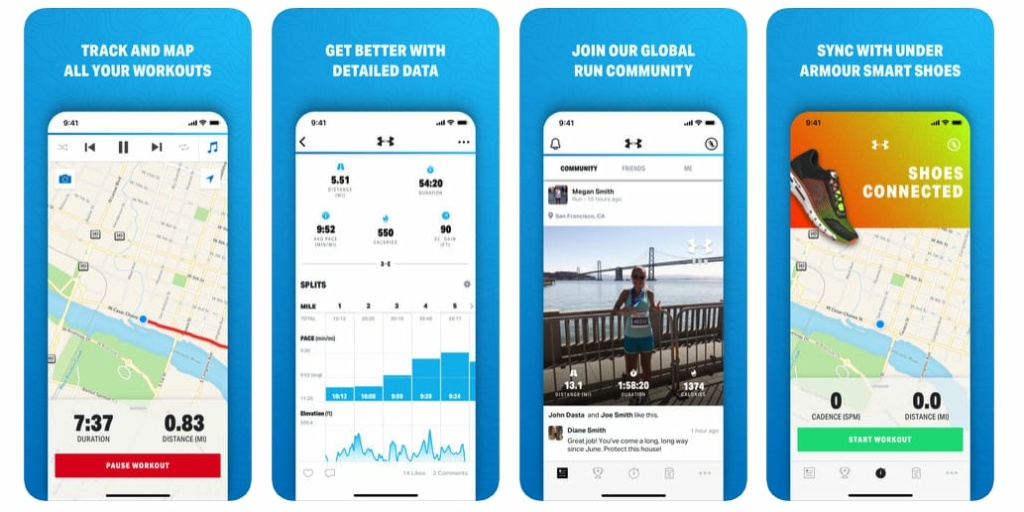 track and map all your workouts