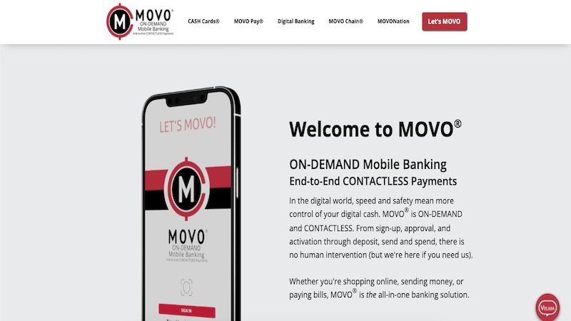 MOVO home page